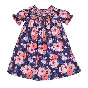 indigo blue dress